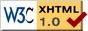 Valid XTML 1.0!
